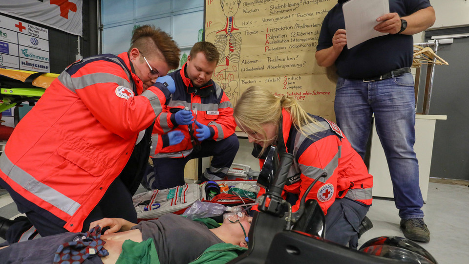 Notfallsanitäterausbildung im SiTZ