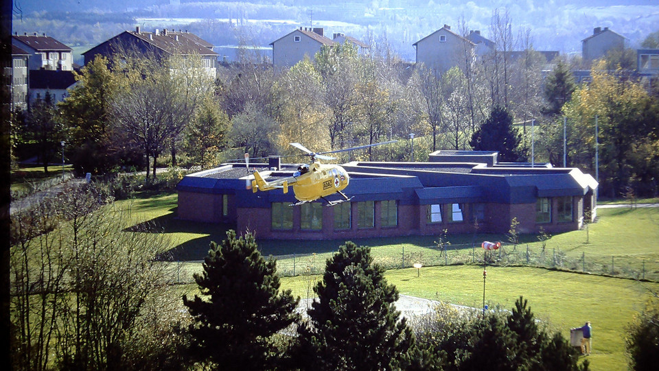 Neubau der DRK-Rettungsschule in Goslar 1984