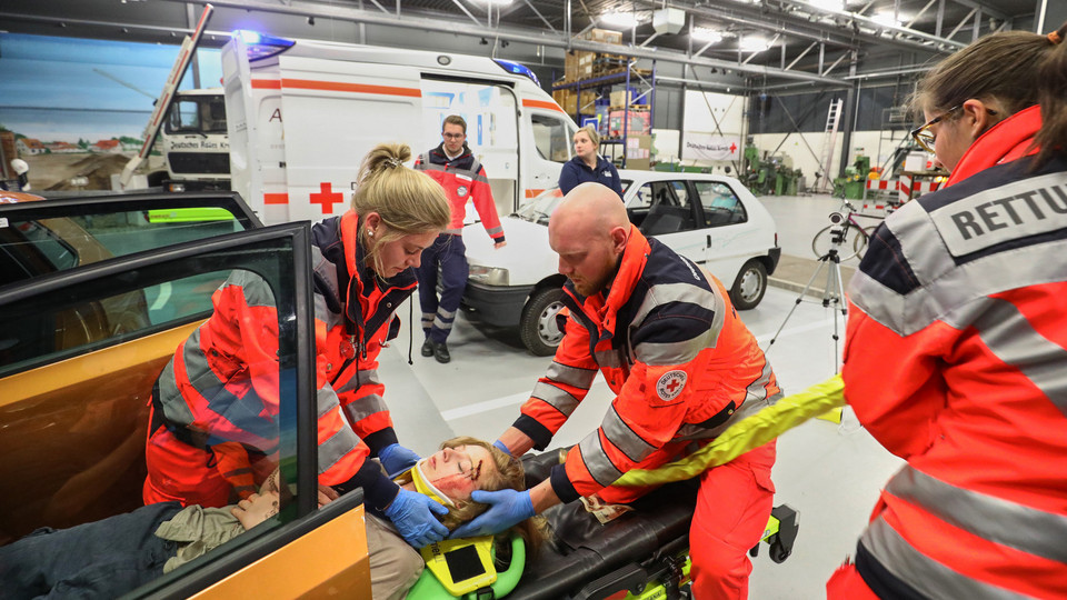 Anleitung von Notfallsanitätern in der Ausbildung