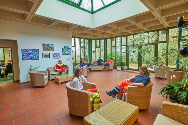 Innenansicht Rettungsschule Goslar