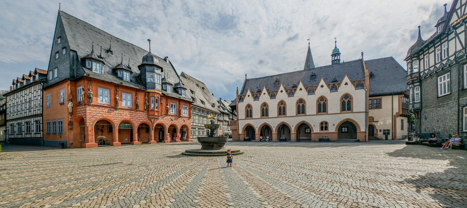 Die Innenstadt von Goslar